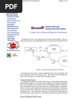 Cooling Towers Design and Operation Considerations