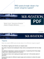 How Do MRO Costs Breakdown For Different Engine Types