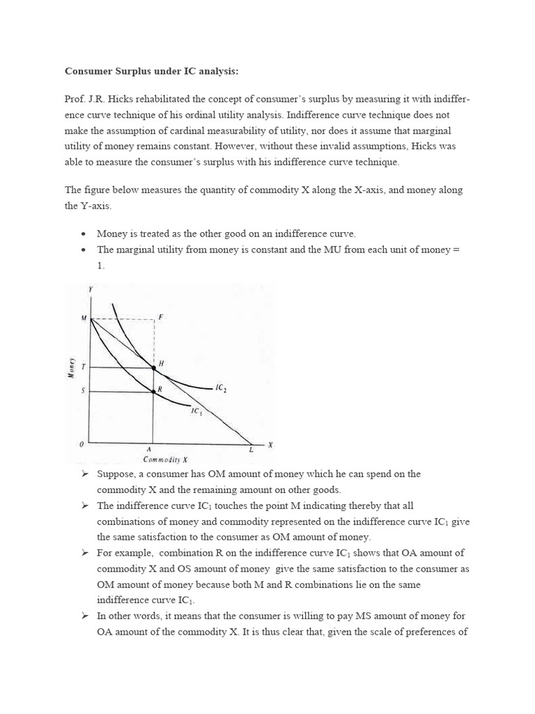 Consumer Surplus and Production Functions | PDF | Production Function ...