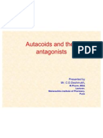 Autocoids and Their Antagonists