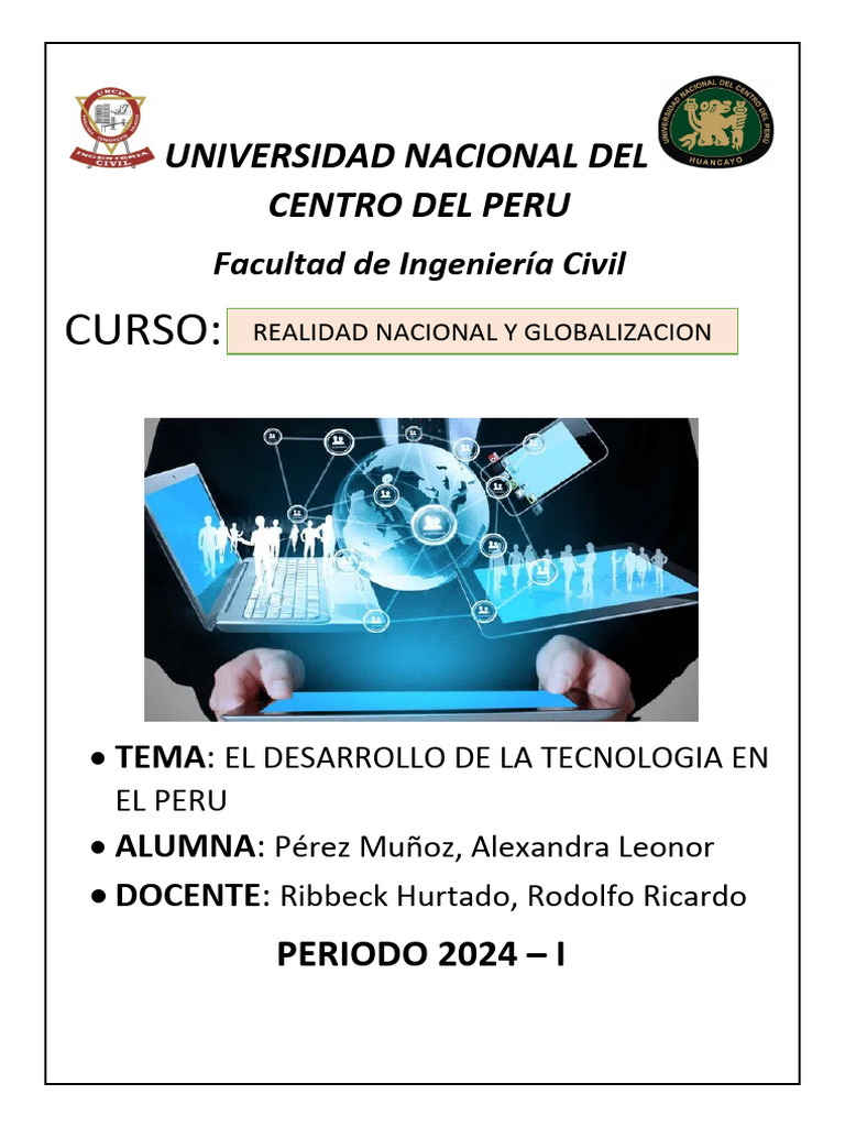 Tecnologia en El Peru | PDF | Innovación | Perú