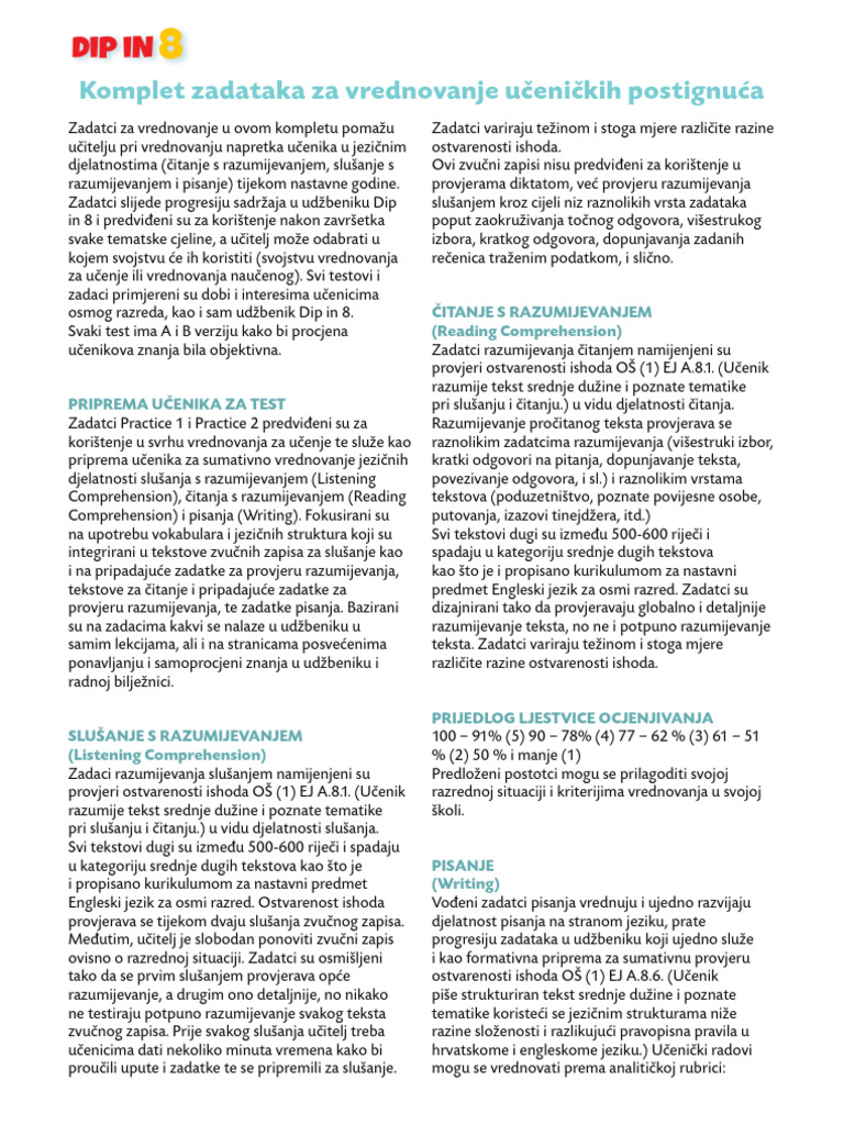 Dip+in+8 Upute | PDF