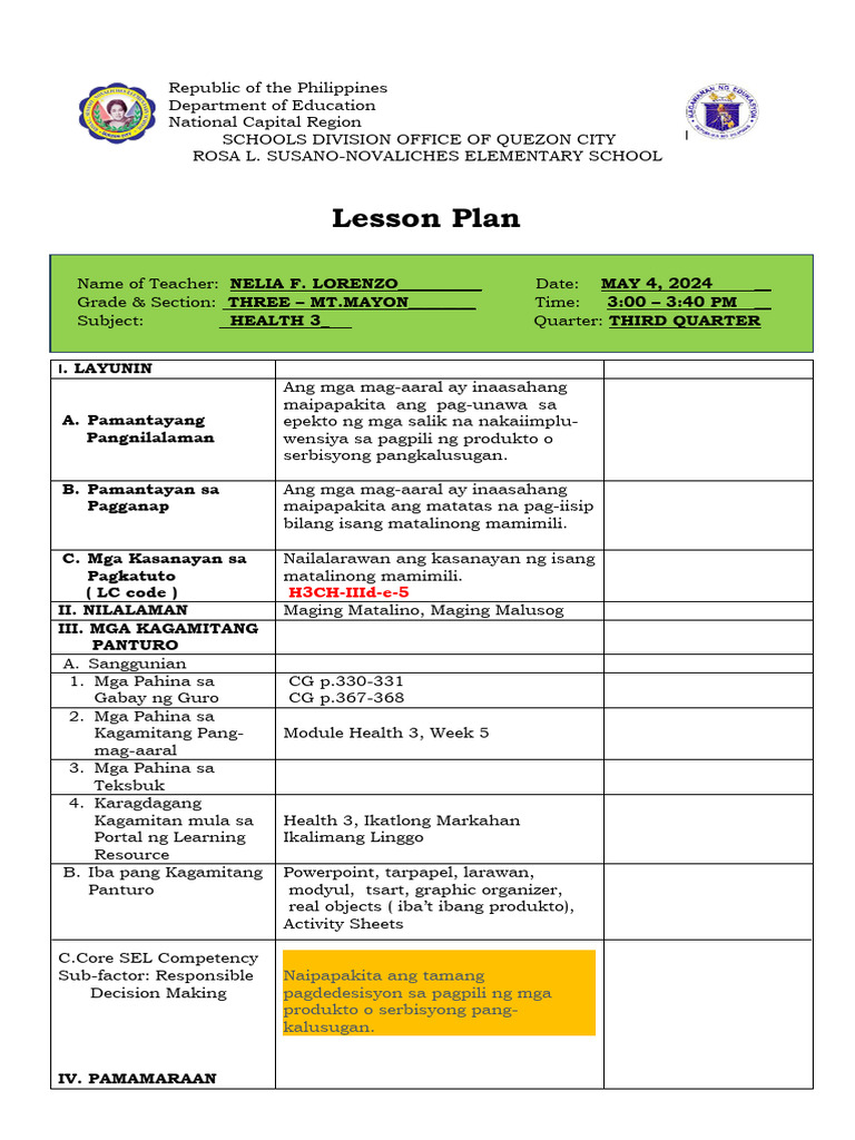 Cot3 Health March 4, 2024 | PDF