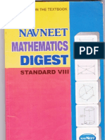 Navneet Maths Digest STD 8th