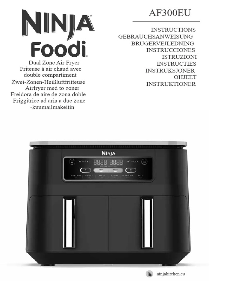 Mode Demploi Ninja Foodi En Français
