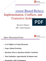 Microprocessor Based Relaying