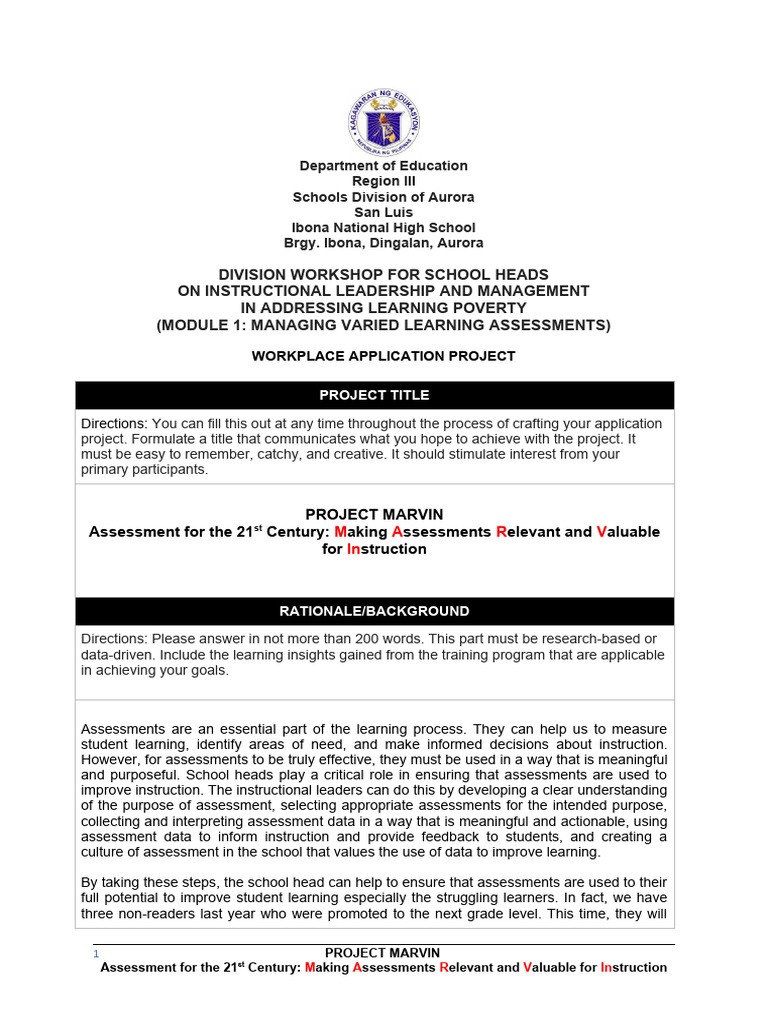 Enhancing Assessments in Education | PDF | Educational Assessment ...