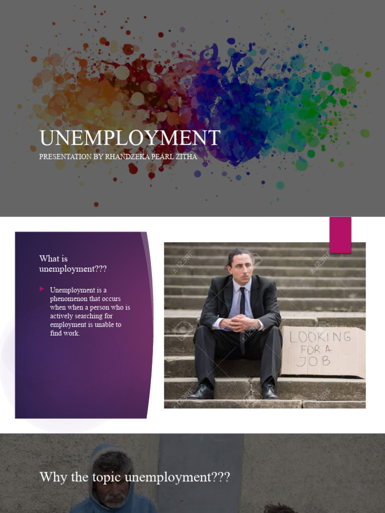 Powerpoint Presentation Pdf Unemployment Disability