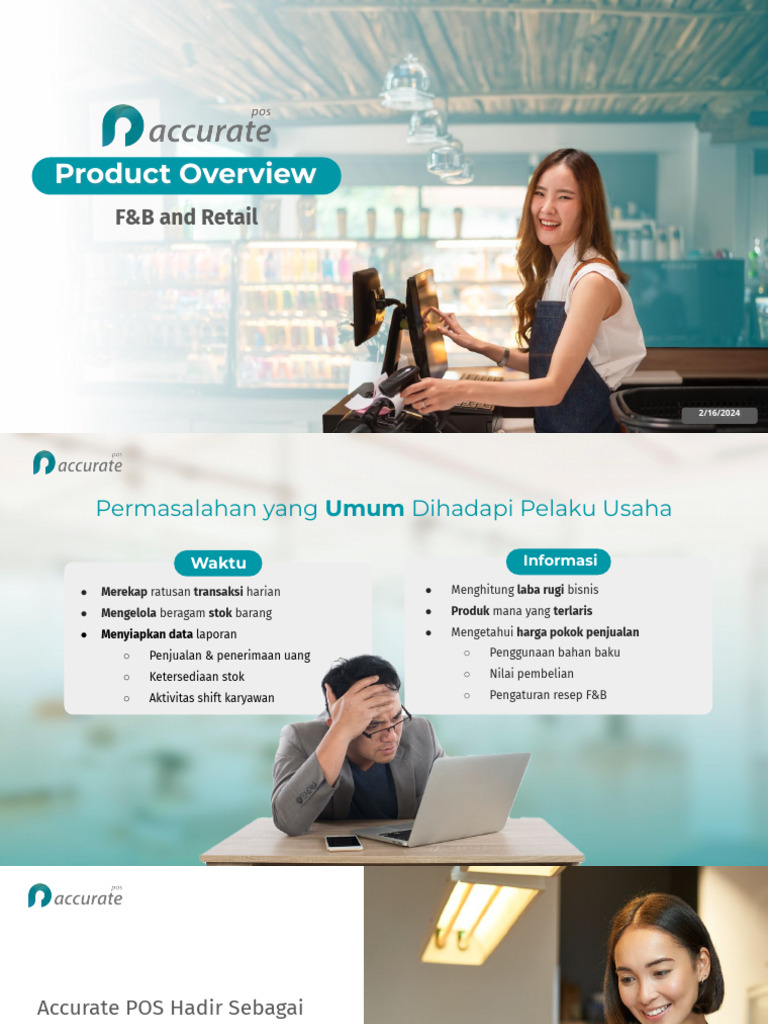 Accurate POS Product Overview - F&B and Retail | PDF | Pengelolaan ...