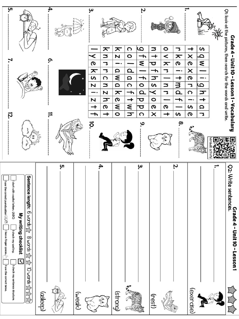Grade 4 - Unit 10 - Final | PDF