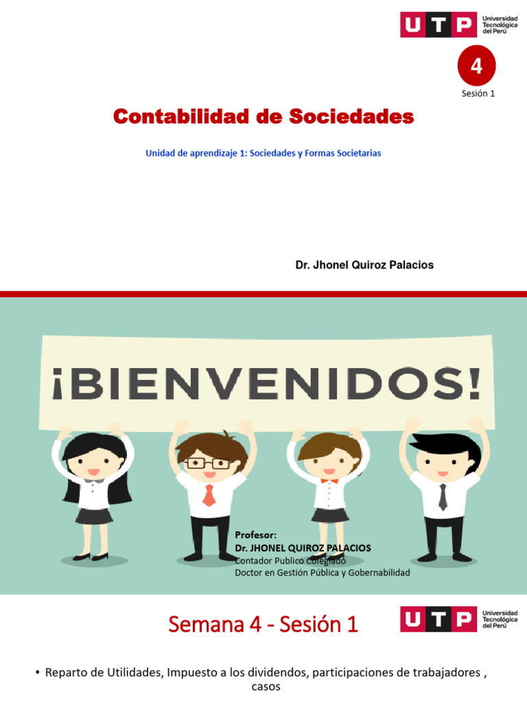 S04 - s1 Contabilidad de Sociedades (Clases) | PDF | Contabilidad ...