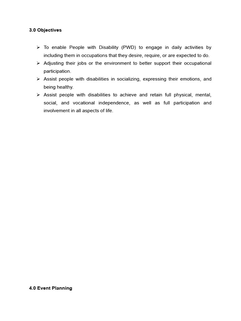 Event for PWD: Towerthon Kuala Lumpur | PDF | Disability | Communication