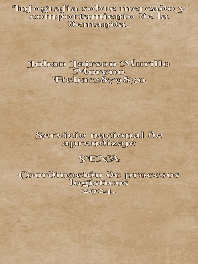 Infografia Comp Demanda Y Mercados Pdf Mercado Economía