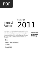 Download Impact Factor by QasimBajwa SN74762543 doc pdf