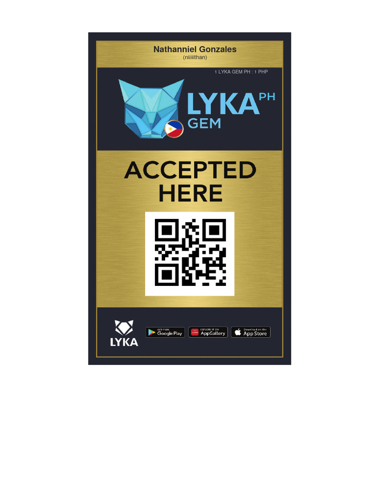 Nathanniel Gonzales Lyka Gem Stickers | PDF
