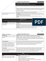 Moving Image Analysis Key Terms