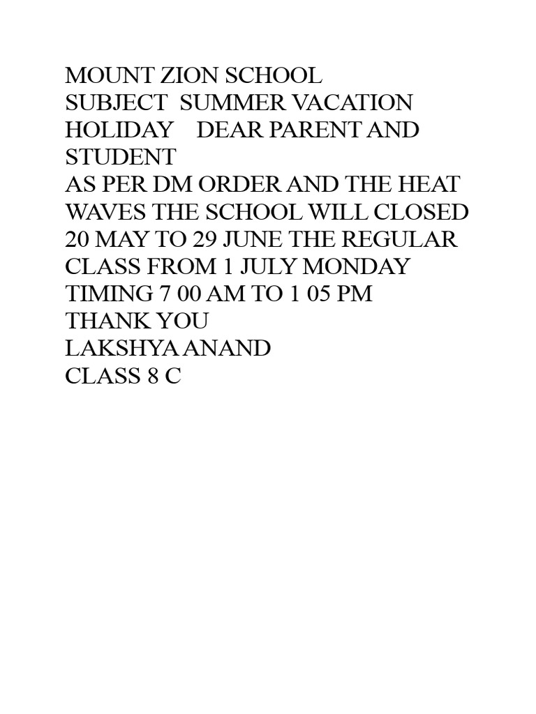 Dm Order For School Holiday Summer 2024 Dm Lorry Layney