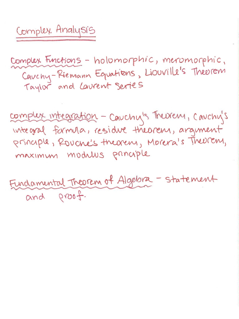 Complex Analysis 001 Akku Pdf