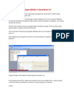 Aplikasi Database Dengan ADODC
