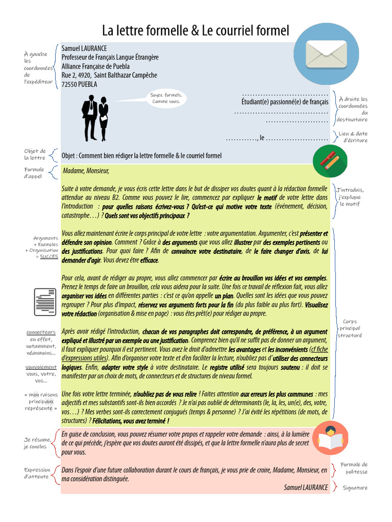 Rédiger une Lettre Formelle Efficace | PDF