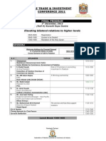 Program Flow UAE Conference