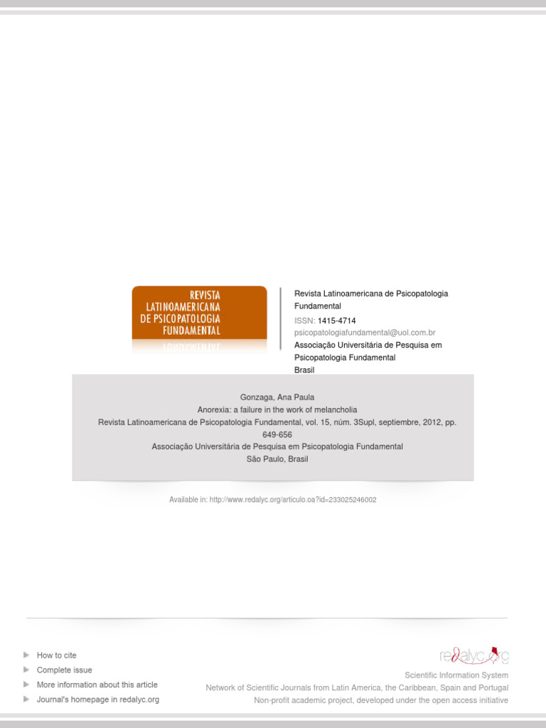 Melancholia Pdf Id Narcissism