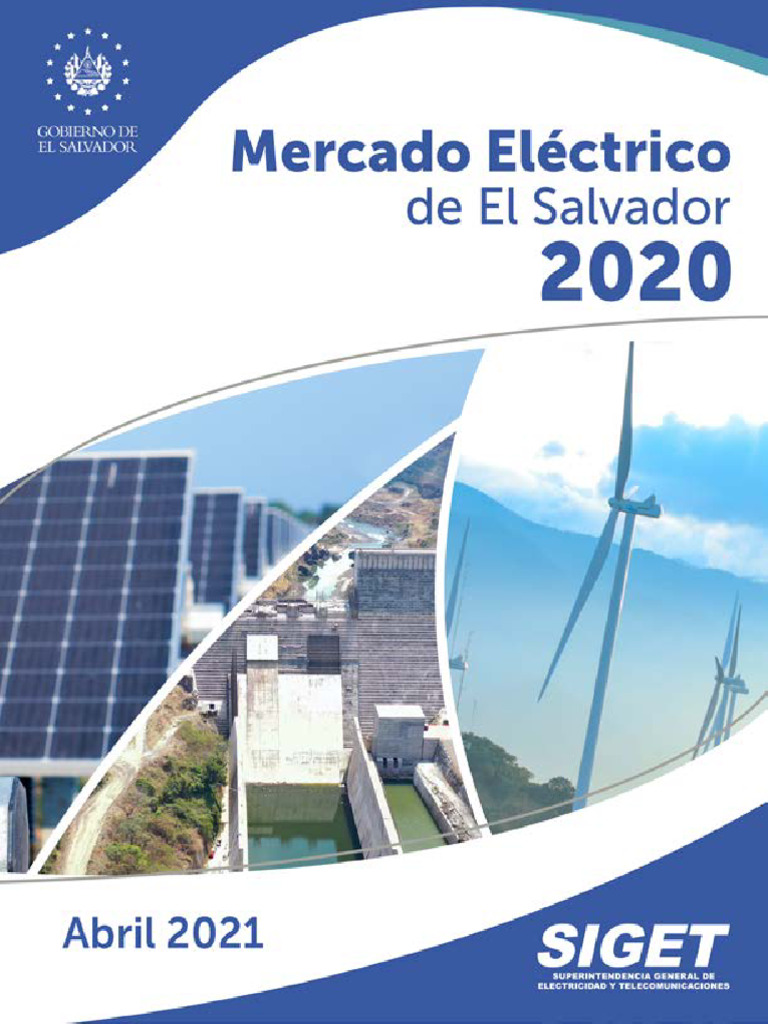 Mercado-Electrico-de-El-Salvador-2020 | PDF | Fotovoltaica | Ingenieria