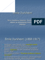 Emile Durkheim - Pravila Sociološke Metode - Društvena Činjenica