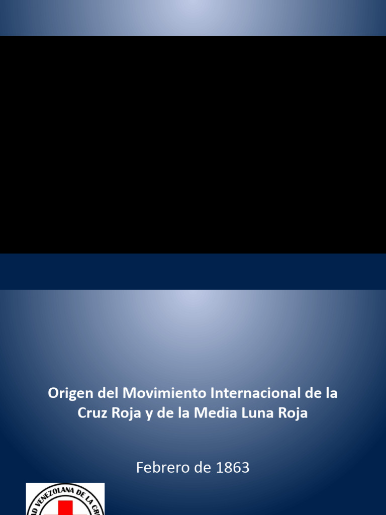 Origen Del Movimiento Internacional de La Cruz Roja | PDF | Movimiento ...