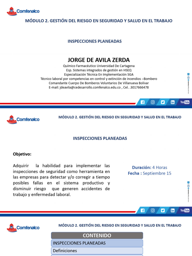 Inspecciones Planeadas en Seguridad Laboral | PDF | Riesgo | Valores