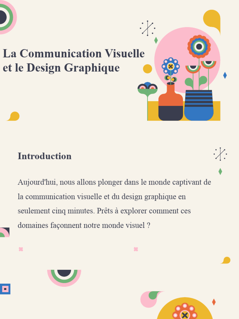 Communication Visuelle et Design Graphique | PDF | Graphisme | la ...
