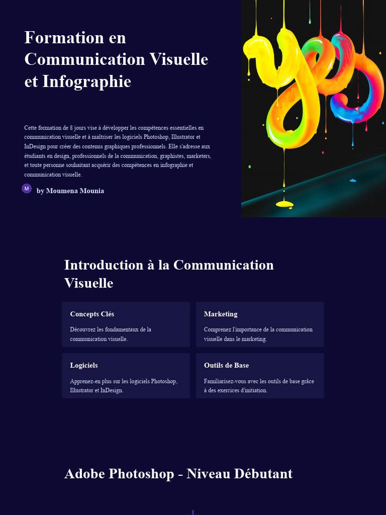 Formation en Communication Visuelle | PDF | Adobe Illustrator | Adobe ...