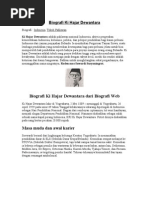 Download Biografi Ki Hajar Dewantara by Said Al Qudsy SN74767523 doc pdf