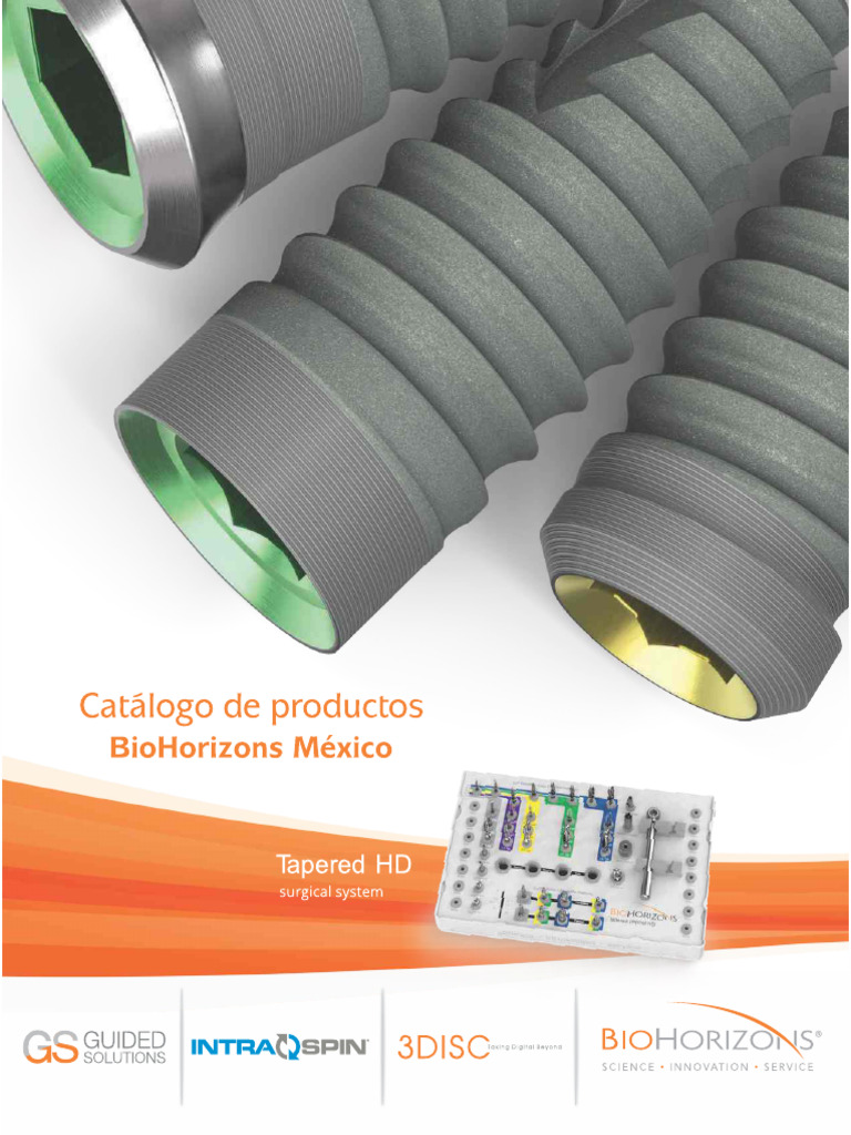 CATALOGO BIOHORIZONS 2024 | PDF
