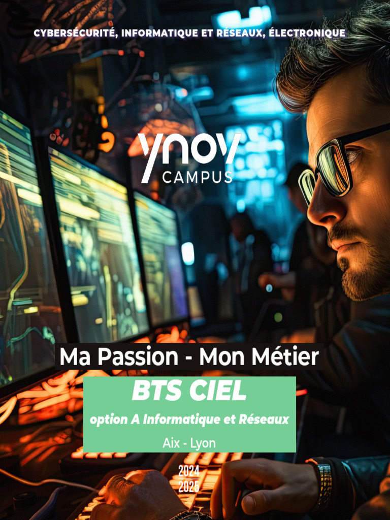 E Brochure Btsciel 2425 | PDF | Informatique | Internet des objets