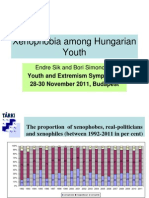 Xenophobia Among Hungarian Youth