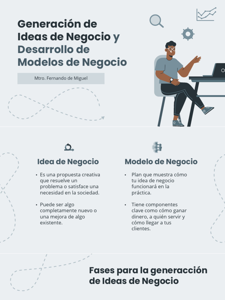 Ideas de Negocio y Modelo de Negocio | PDF | Business | Economias