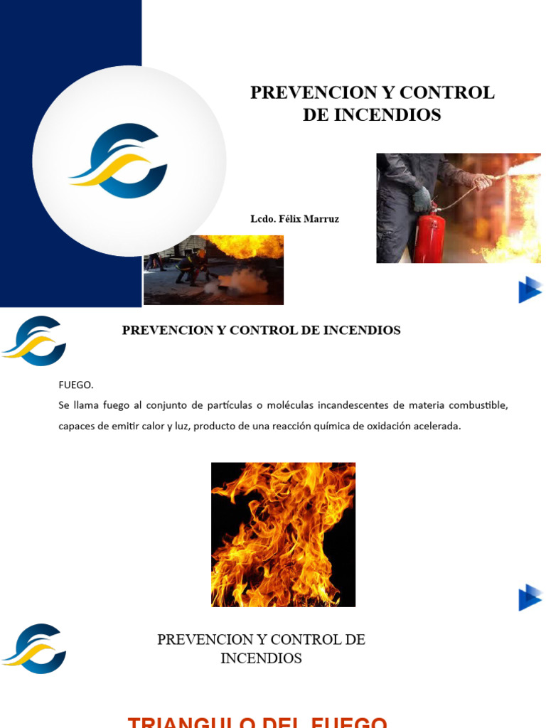 Prevencion y Control de Incendios | Descargar gratis PDF | Incendios ...