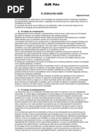 Sigmund Freud -- El Trabajo Del Sueño [3 pgs]