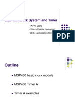 MSP430 Clock Timers