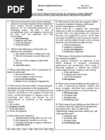Infosys Way of Life SAQ | PDF | Leadership | Social Psychology