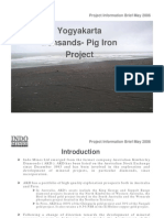 Project Brief Pasir Besi - Yogya