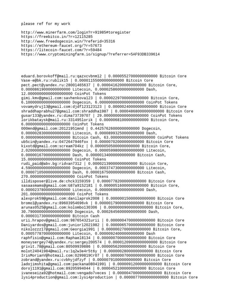 Coinpot2018freebtcbitcoin PDF Free | PDF | Financial Technology | Finance &  Money Management