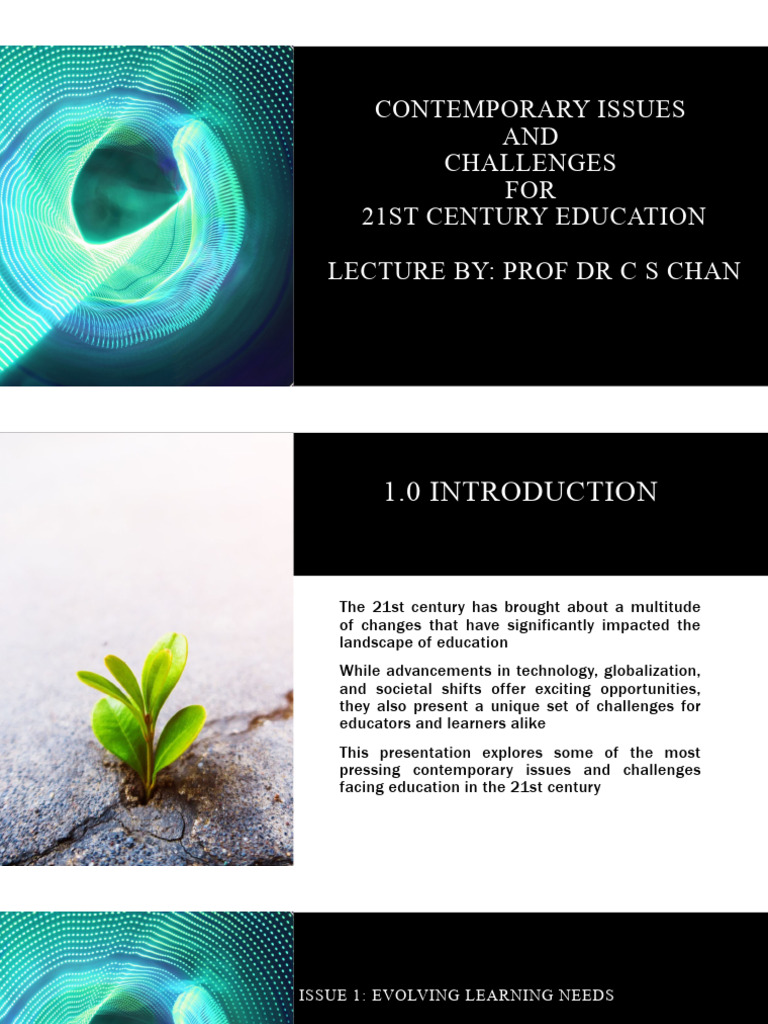 Challenges in 21st Century Education | PDF | Sustainability | Learning
