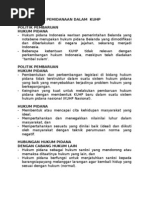 Download Bentuk Pemidanaan KUHP by zakyansyah SN74773911 doc pdf