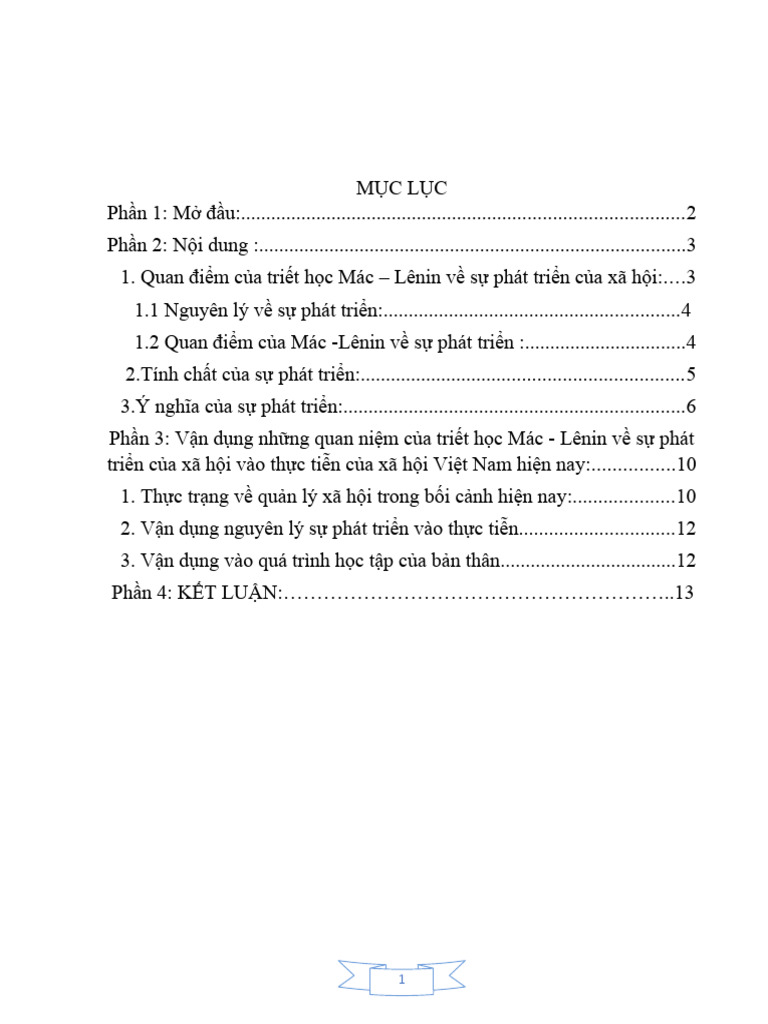Mục Lục | PDF