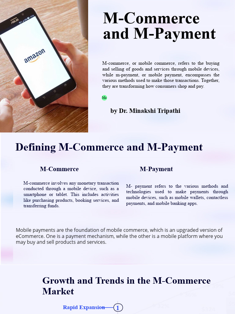 Mobile Commerce and Payment Trends | PDF | Mobile App | Service Industries