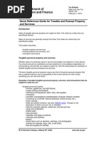 Saskatchewan PST Exemption Guide | PDF | Taxes | Tax Deduction
