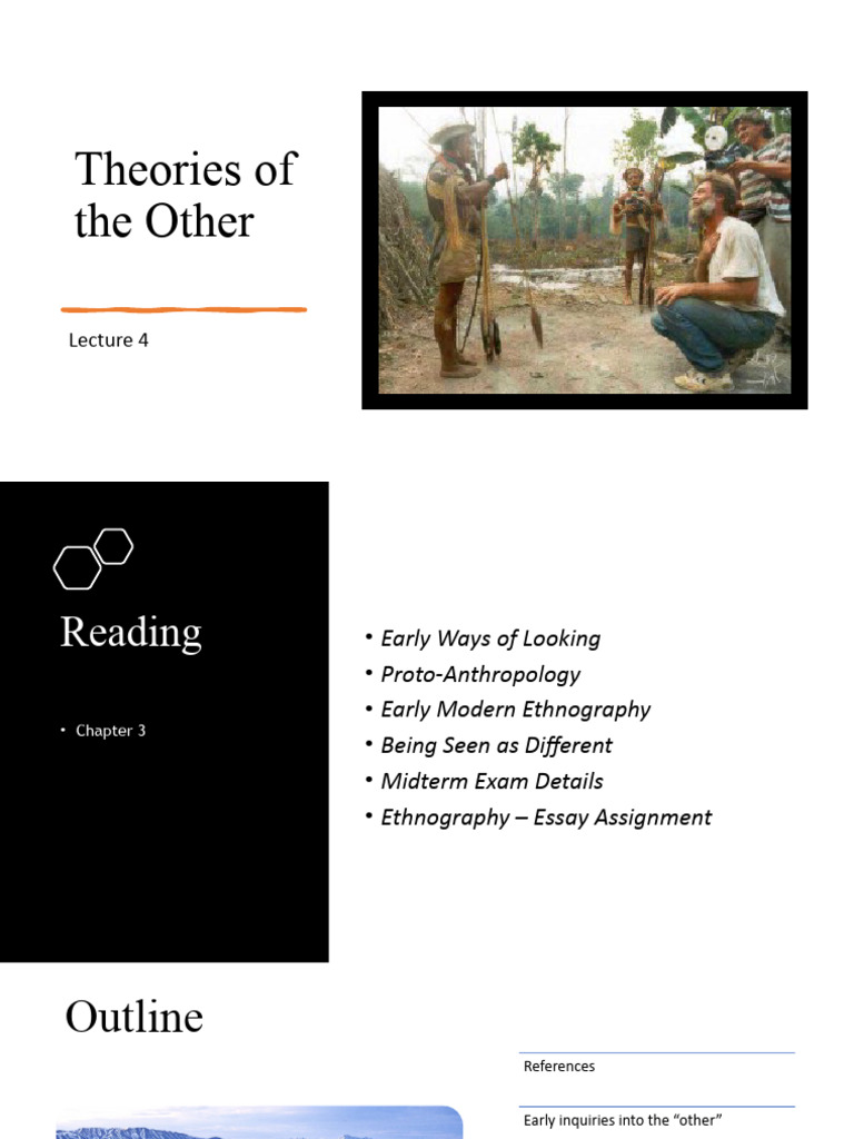 Theories of Alterity and Ethnography | PDF | Ethnography | Montesquieu