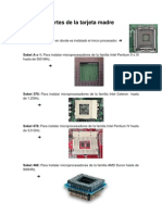 Partes de La Tarjeta Madre